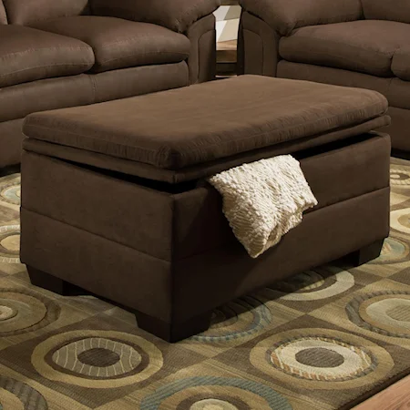 Casual Storage Ottoman